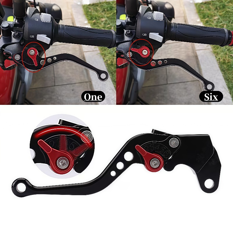 Тормозная ручка для мотоцикла  – обзор и цена Cnc Aluminum Adjustable Brake Clutch Levers