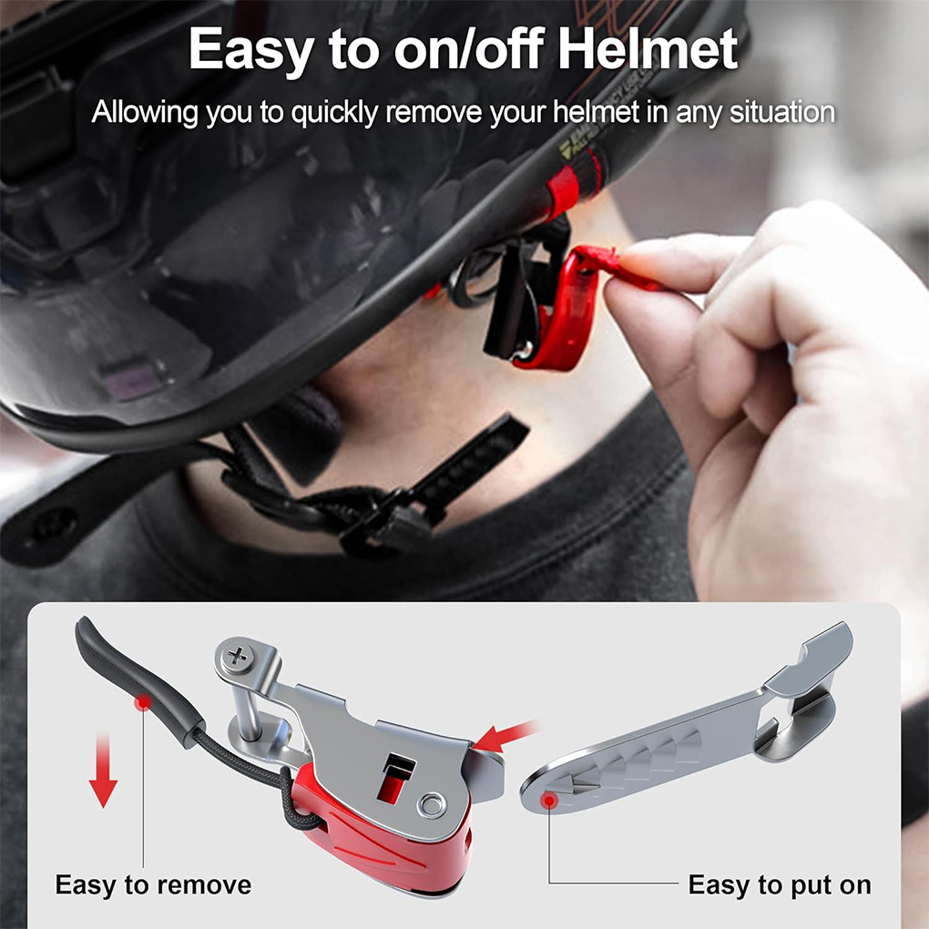 Легкий комплект с быстросъемно – обзор и цена Quick Release Buckle Motorcycle Helmet