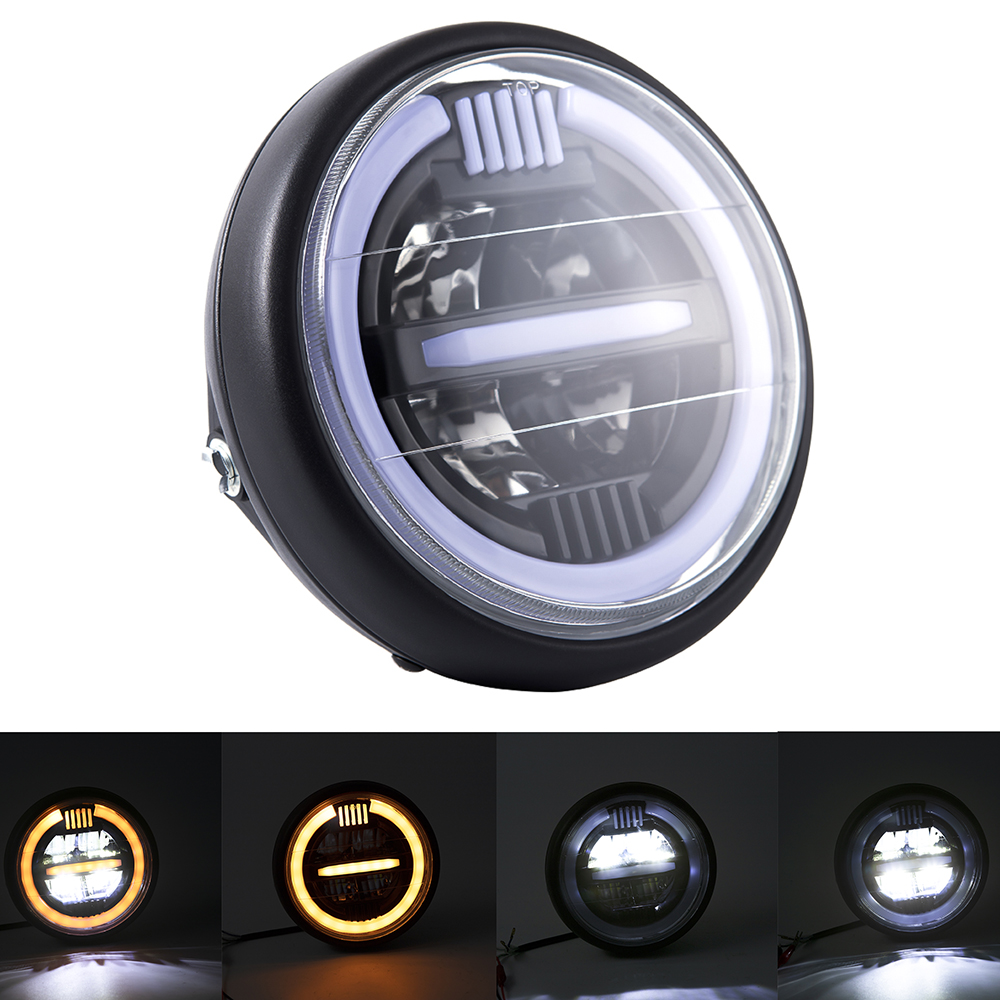 Универсальная мотоциклетная фа – обзор и цена Universal Motorcycle Led Headlight Projector