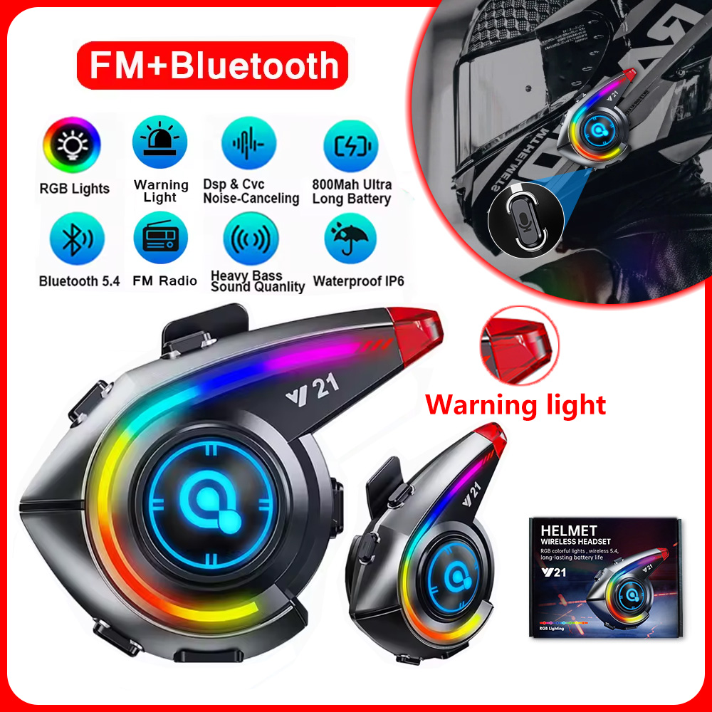 Y21 Наушники для шлема Bluetoo – обзор и цена Full Face Motorcycle Helmet With Bluetooth