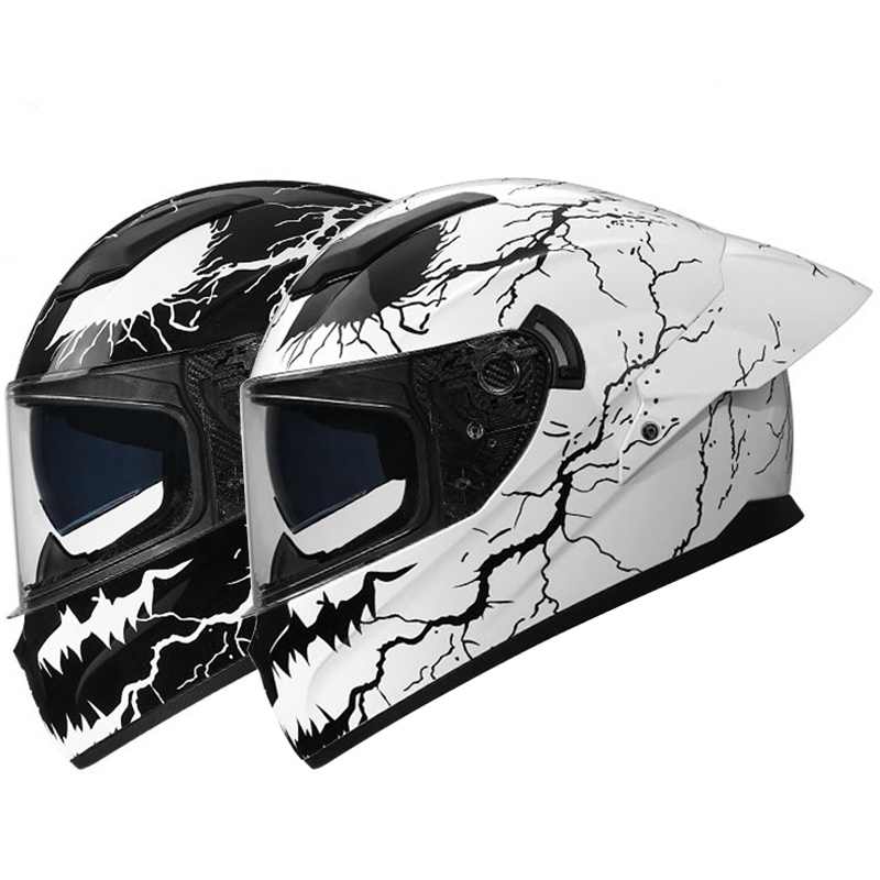 Шлем для мотоцикла с двойным в – обзор и цена Dual Visor Motorcycle Racing Helmet