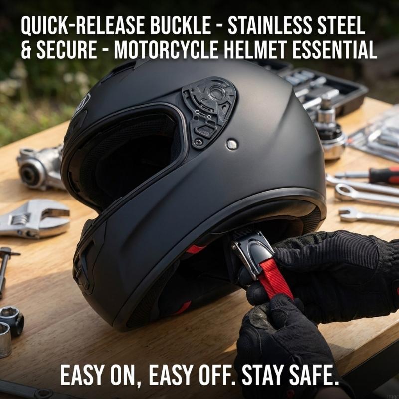 Пряжка-зажим для мотоциклетных – обзор и цена Quick Release Buckle Motorcycle Helmet