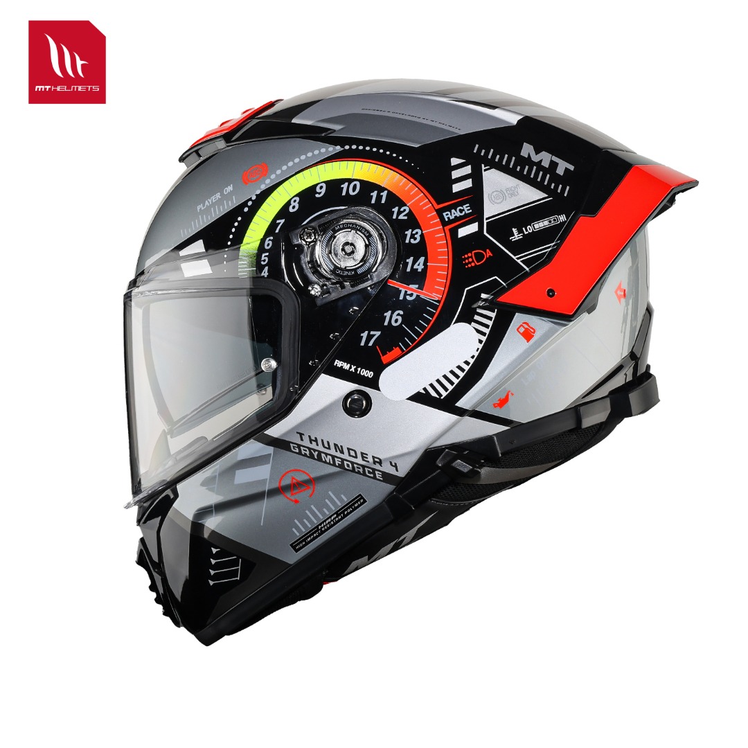 Мотошлемы Thunder 4 SV New MT: – обзор и цена Dual Visor Motorcycle Racing Helmet