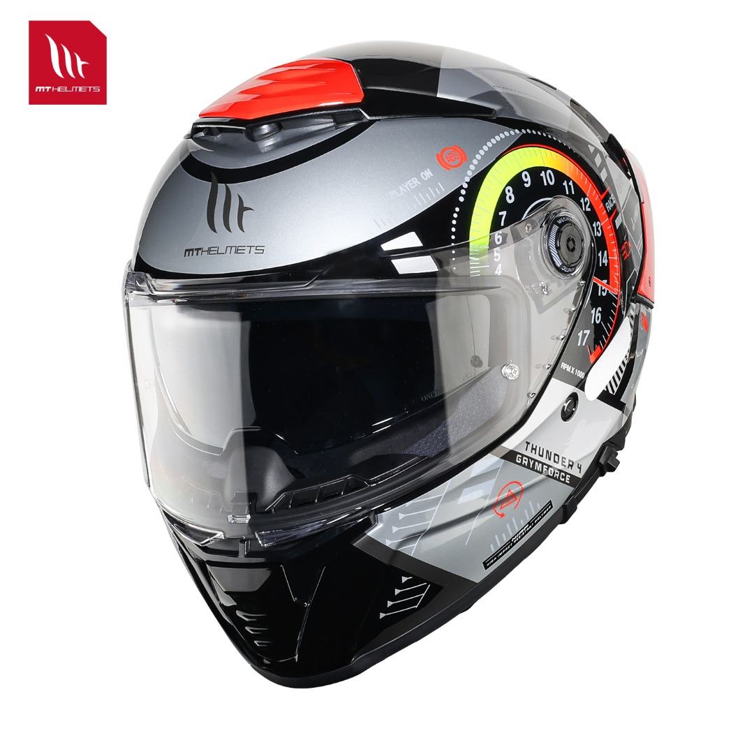 Мотошлемы Thunder 4 SV New MT: – обзор и цена Dual Visor Motorcycle Racing Helmet