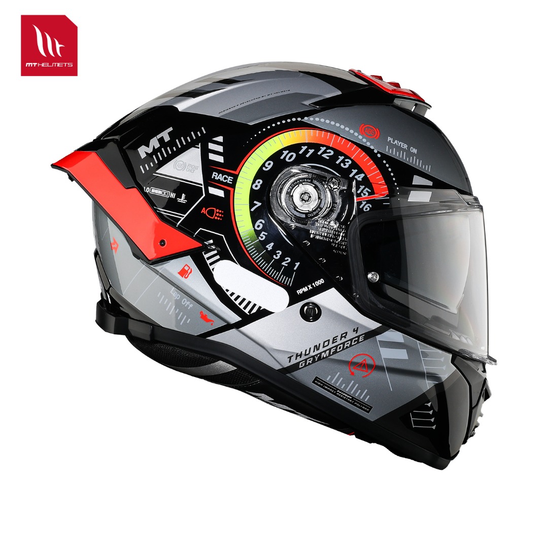 Мотошлемы Thunder 4 SV New MT: – обзор и цена Dual Visor Motorcycle Racing Helmet
